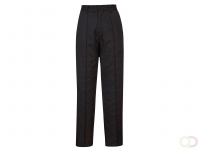 Dames Elastische Broek maat XSmall, Black