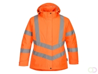 Dames Hi-Vis Winterjack maat L, Orange
