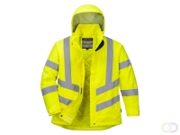 Dames Hi-Vis Winterjack maat Medium, Yellow