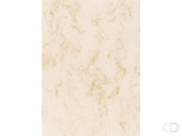 Designpapier Sigel A4 90grs pak a 25 vel marmer beige