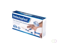 Elastische blauwe textielpleister Detectaplast 180x20mm 100 stuks