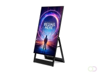 Digitaal reclamebord Samsung A-bord Zwart 55 inch
