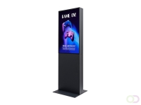 Digitale reclamezuil Samsung dubbelzijdig zwart 43 inch