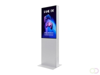 Reclamezuil Samsung Wit 43 inch Dubbelzijdig