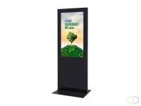 Digitale totem Samsung Zwart 50 inch touchscreen reclamezuil