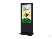Reclamedisplay Slim Zwart 65 inch digitale totem