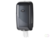 Poetspapierdispenser Pearl Line P17 klein zwart 431155