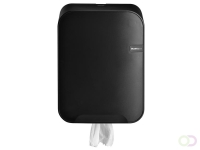 Poetspapierdispenser Quartzline Q16 medium zwart 441154