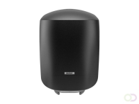 Poetspapierdispenser Katrin medium zwart 82254