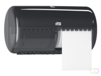 Toiletpapierdispenser Tork T4 Elevation duo zwart 557008