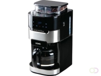 Domo koffiezetapparaat Grind and Brew, digitaal, 1,5 liter, zwart