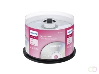 DVD-R Philips 4.7GB 16x SP 50 stuks