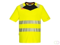 DX4 Hi-Vis T-shirt K/M maat 6XL, Yellow/Black