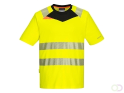DX4 Hi-Vis T-shirt K/M maat 6XL, Yellow/Black