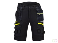 DX4 afneembare korte broek met holsterzakken maat 26, Black