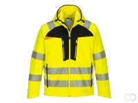 DX4 Hi-Vis Softshell (3L) maat 4XL, Yellow/Black