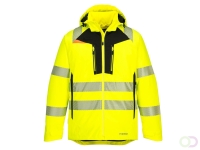 DX4 Hi-Vis winterjack maat 4XL, Yellow/Black