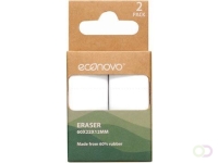 Econovo gum, wit, blister van 2 stuks