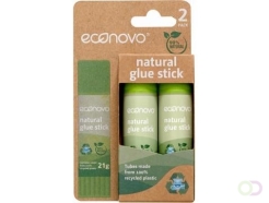 Econovo plakstift, 21g, blister van 2 stuks