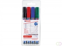 edding 250 whiteboard marker set van 4 assorti