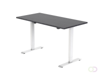 Elektrisch verstelbaar zit-sta frame (1 motor) wit