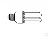 Energie spaararlamp 20 Watt, fitting  E27, 6500 K
