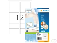 Etiket Herma premium 4666 88.9x46.6mm, wit,  1200stuks