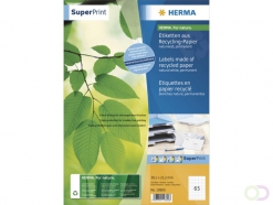 Etiketten 38,1x21,2 SuperPrint gerecycl. 6500 St.