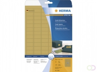 Etiketten folie goud 30,5x16,9 SuperPrint LaserCopy