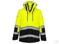 EV4 Hi-Vis Expedition Parka maat XXXL, Yellow/Black
