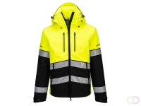 EV4 Hi-Vis Shell jack (3L) maat XXL, Yellow/Black