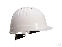 Expertline Veiligheidshelm (draaiknop) maat , White