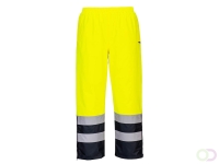 Hi-Vis winter Broek maat L, Yellow/Navy