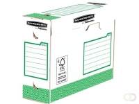 Fellowes Basic Heavy Duty A4+ transfer archiefdoos 100mm - groen (20pk)