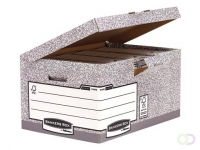 Fellowes System flip top maxi - grijs