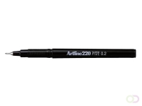 Fineliner Artline 220 rond super fijn blauw