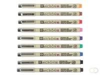 Fineliner Sakura Pigma Micron 05 0.45mm set à 9 kleuren