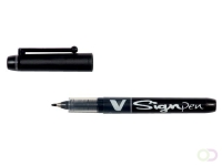 Fineliner PILOT V Signpen fijn zwart