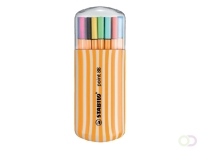 Fineliner STABILO point 88/20 fijn assorti zebra-etui à 20 stuks