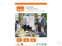 Flipoverpapier Nobo gerecycled 58x81cm dubbelzijdig plano 50vel