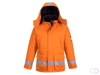 FR Antistatische Winterjas maat L, Orange