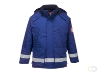 FR Antistatische Winterjas maat L, "Royal Blue"
