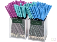 Grafietpotlood Faber-Castell Grip 2001 two-tone 2 kokers van 72 stuks