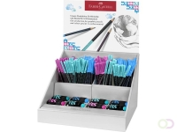 Grafietpotlood Faber-Castell Grip Two tone display 240 stuks