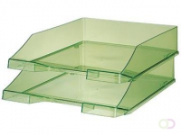 Han brievenbakje C4 transparant groen