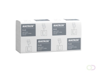 Handdoek Katrin Plus w-vouw 3-laags 240x320mm 25x90 vel wit 61563