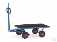 Handtrekwagen 6403 L - trekoog, Laadvlak 1.200 x 800 mm