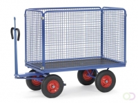 Handtrekwagen 6446 L - trekoog, Laadvlak 2.000 x 1.000 mm