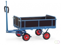 Handtrekwagen 6453 V - trekoog, Laadvlak 1.200 x 800 mm
