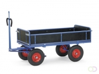 Handtrekwagen 6456 L - trekoog, Laadvlak 2.000 x 1.000 mm